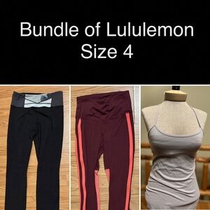 Lululemon Black High-Waisted Leggings